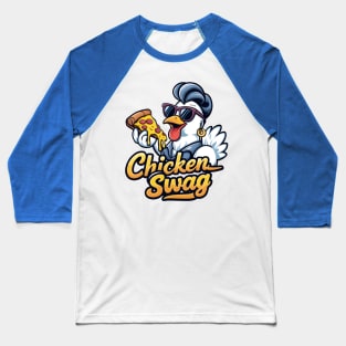 Chic Chicken Swag Logo Baseball T-Shirt